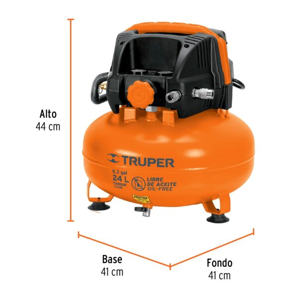 Compresor de aire Truper 24L