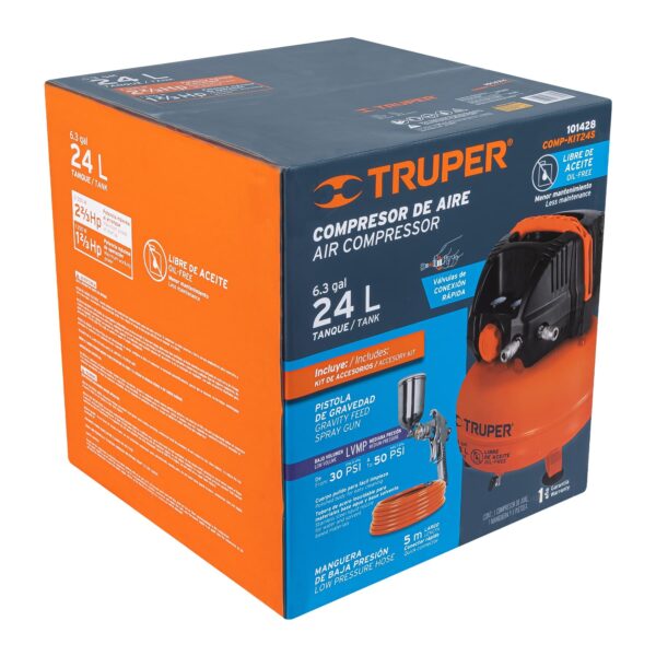 Compresor de aire Truper 24L